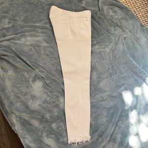 Paige white skinny jeans Size 26. Like new! Verdugo Crop